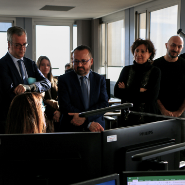 Visite du ministre de la santé